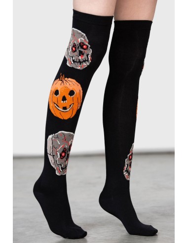 MORBID OVER KNEE SOCKS