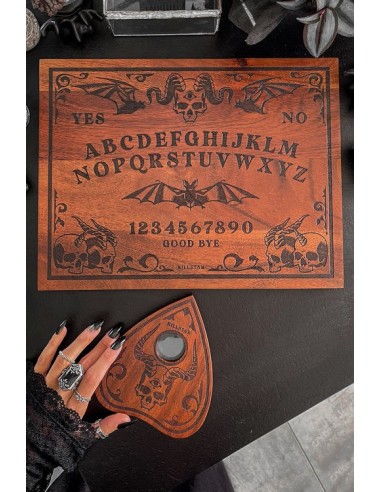 SPIRIT BOARD WITH PLANCHETTE