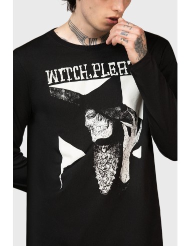 Camiseta manga corta unisex WYTCH GAZE LONG SLEEVE TOP