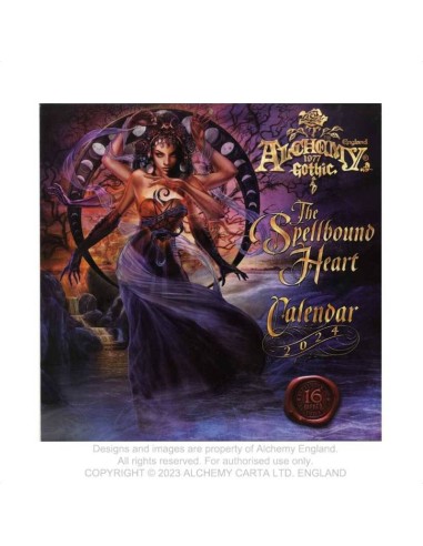 ALCHEMY GOTHIC 'SEASONS OF THE WITCH' 2020 WALL CALENDAR (CAL22)