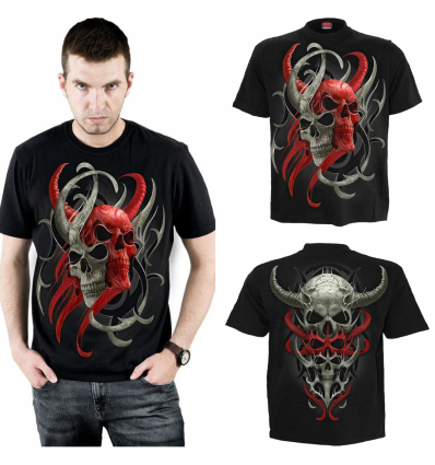 SKULL SYNTHESIS- T-Shirt Black