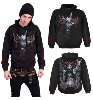 ROCK LOUD - Hoody Black