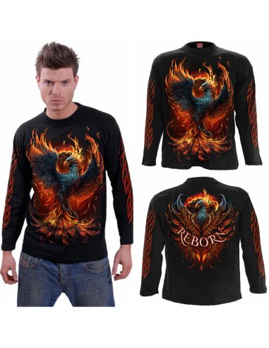 ASHES REBORN  Longsleeve T-Shirt Black