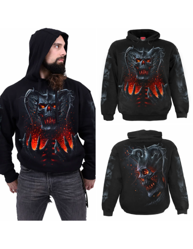 DEATH EMBERS - Hoody Black