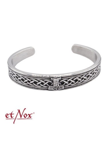 etNox - bangle "celtic triscel" stainless steel