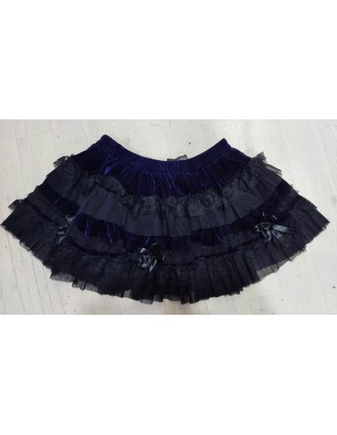 Lolita skirt black velvet