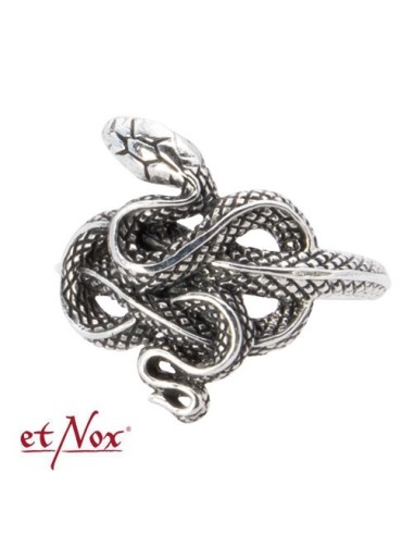 Anillo Etnox `Serpiente´ plata)