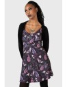 FORBIDDEN PETALS SLIP DRESS