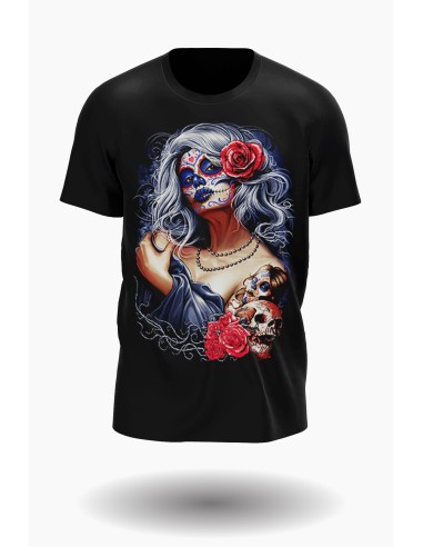 Camiseta efecto REAPER Y CATRINA