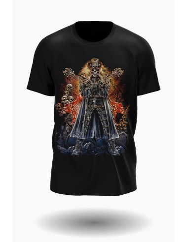 Camiseta manga corta Rockstar Skull in Hell