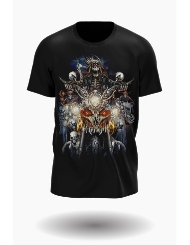 Camiseta manga corta Rockstar Skull in Hell