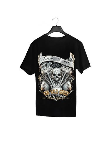 Camiseta manga corta LIVE TO RIDE