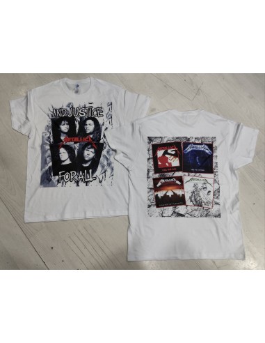 Camiseta hombre METALLICA blanca