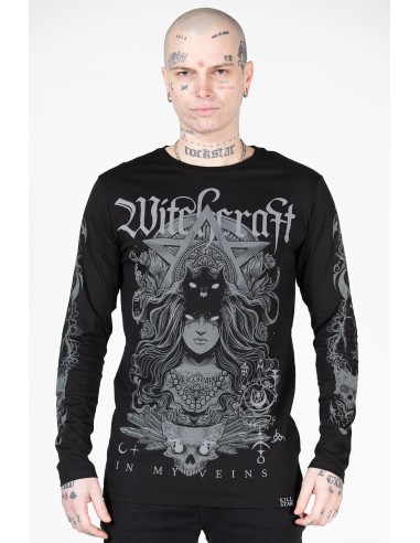 Camiseta manga larga unisex WITCHING - WITCHCRAFT IN MY VEINS