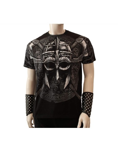 Camiseta hombre Casco Vikingo