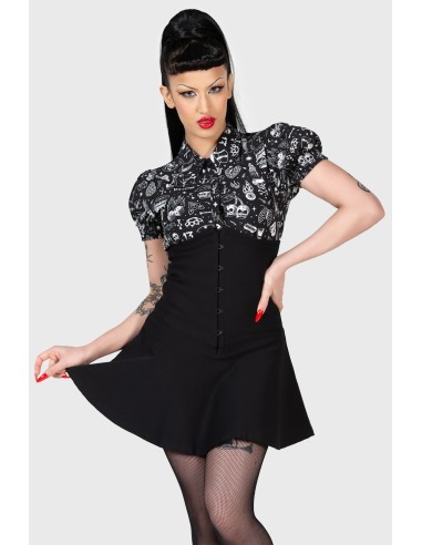 DADDY-O CORSET MINI SKIRT