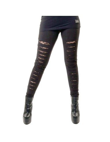 Leggings mujer SLASHER LEGGINGS - BLACK