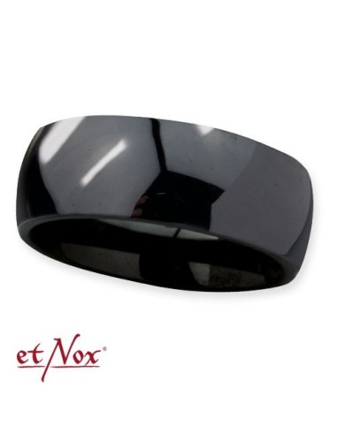 etNox - ring Story of O. "Corset" stainless steel