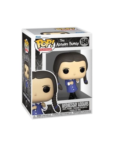 Addams Family POP! Deluxe Vinyl Figura Morticia in Chair 10 cm