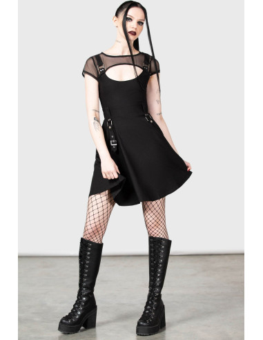 Vestido con vuelo Kounter Kulture , Killstar