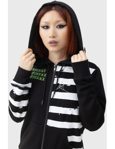 Sudadera `Distressed Stripe Hoodie´