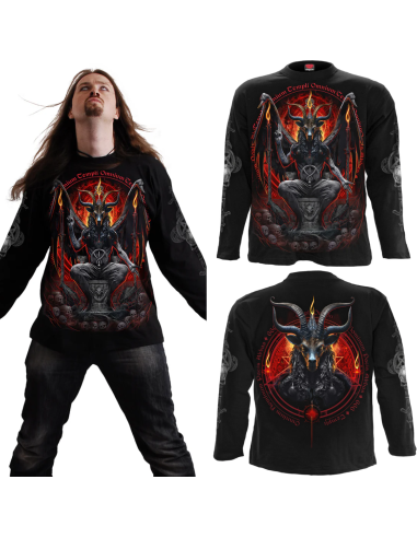 GATES OF HELL Longsleeve T-Shirt Black