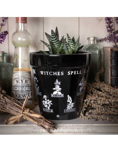 Witches Spell Garden Plant Pot (GPP6)