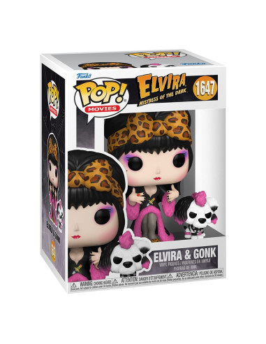 Elvira Figura POP & Buddy! Ad Icons Vinyl Elvira & Gonk 9 cm