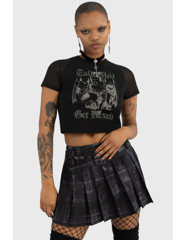 PRONTO DISPONIBLE ! Top `Talk Shit Crop Top´