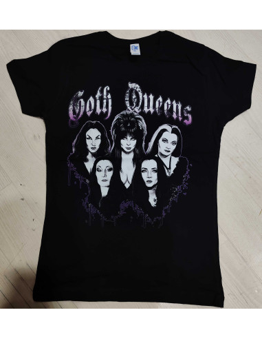 GOTH QUEENS  girlie TSHIRT