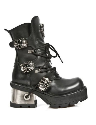 1044-S1 Botas METALLIC New Rock